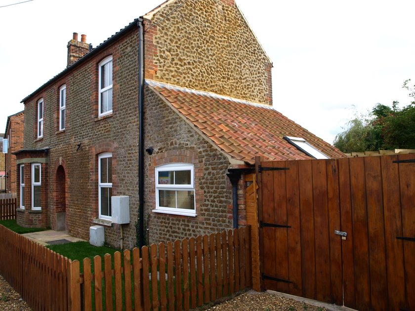 Front of cottage